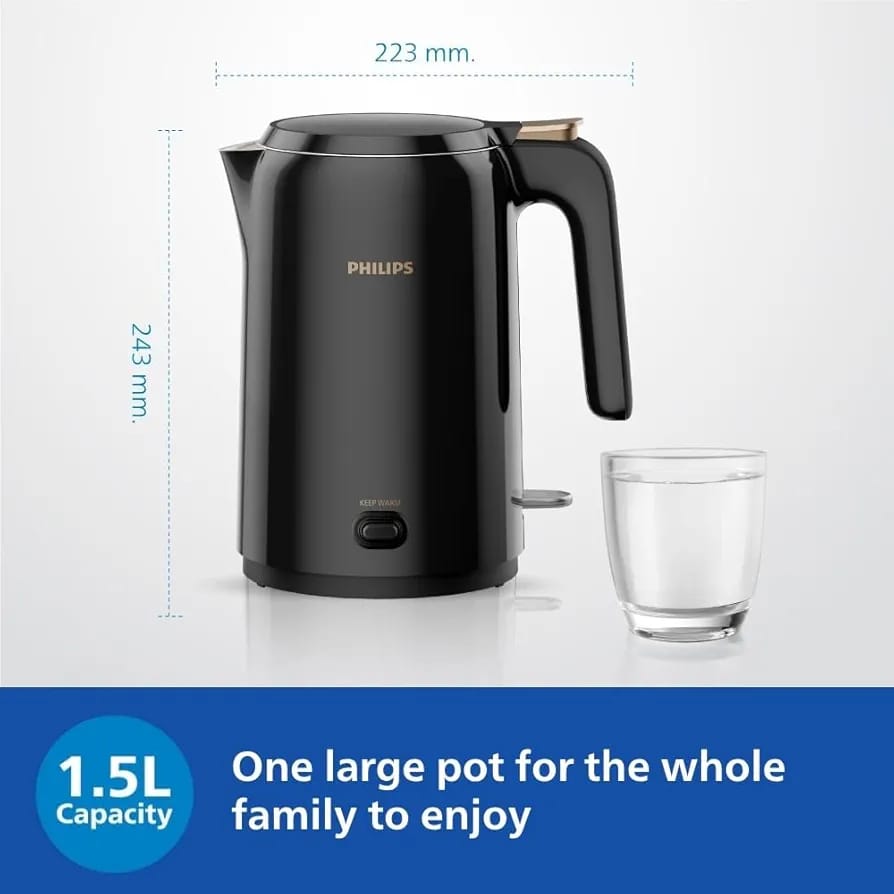 Philips Double walled electric kettle
