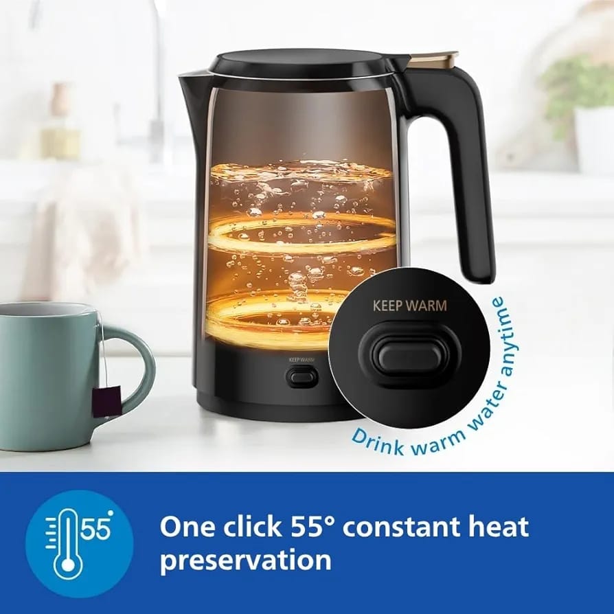Philips Double walled electric kettle