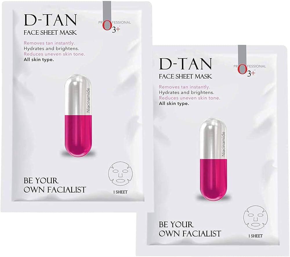 O3+ Facialist Dtan Face Sheet Mask
